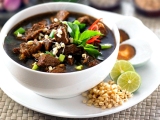 Rawon, The Black Soup from East Java, Indonesia